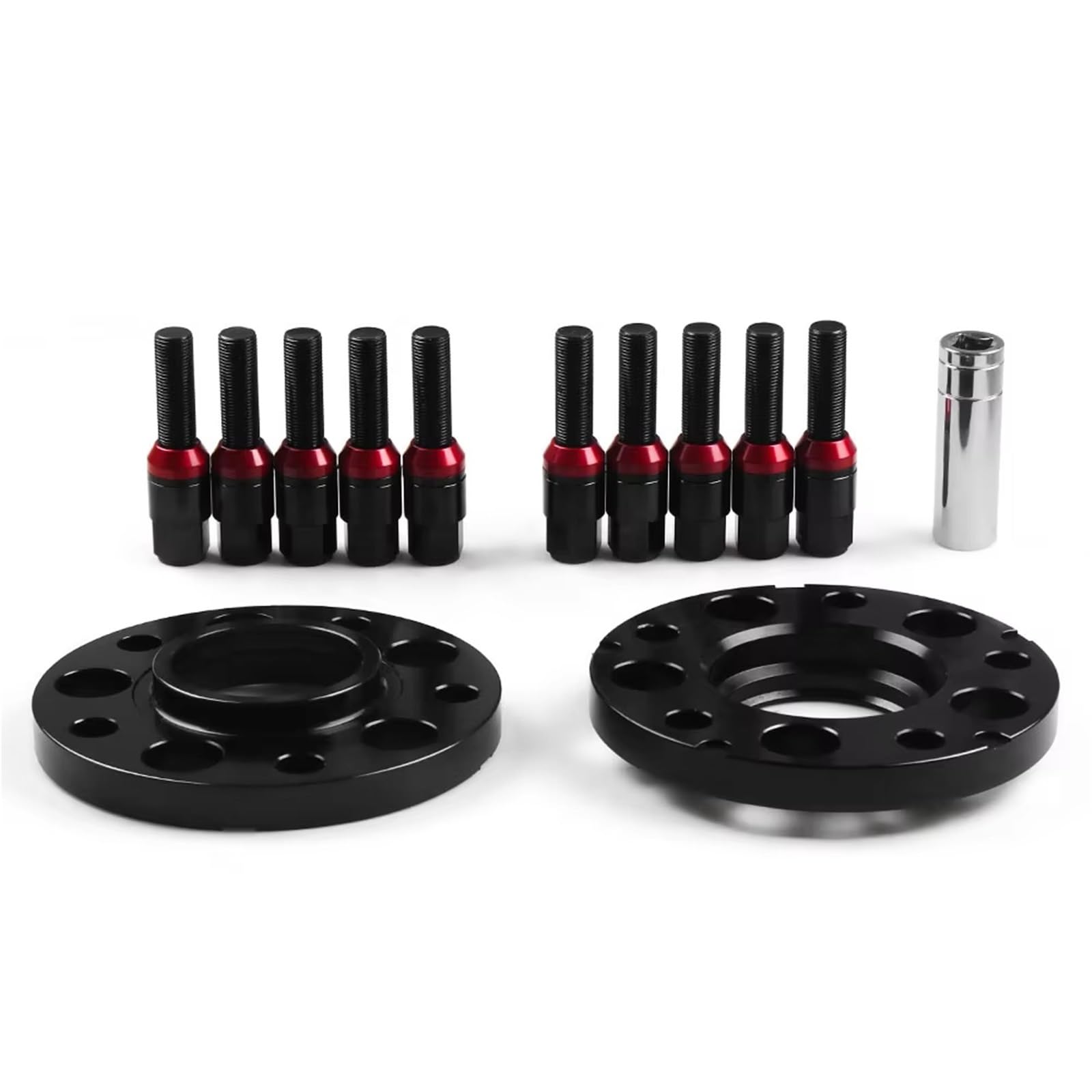 Spurverbreiterung 2 Stück 15 Mm 5 X 120 Mm 72,56 Mm Hubcentric Spurverbreiterungen M14 X 1,25 Konische Schrauben Für F-Serie Für F10 F12 F13 F01 F02 F30 Auto Spurverbreiterung(Schwarz) von DZSNBMSHD