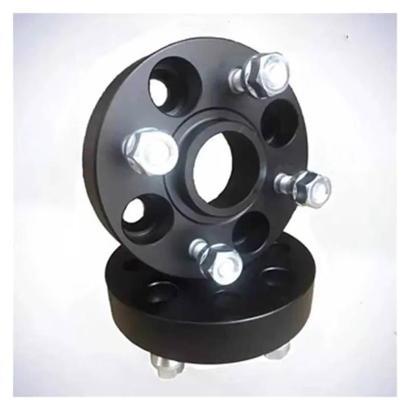 Spurverbreiterung Auto Abstand Spurverbreiterungen 4x 100 Hubcentric 54,1mm Aluminium Adapter 15/20/25/30mm Flansch Für Toyota Für Yaris Für Aygo Für IQ Für K2 Auto Spurverbreiterung(20mm) von DZSNBMSHD