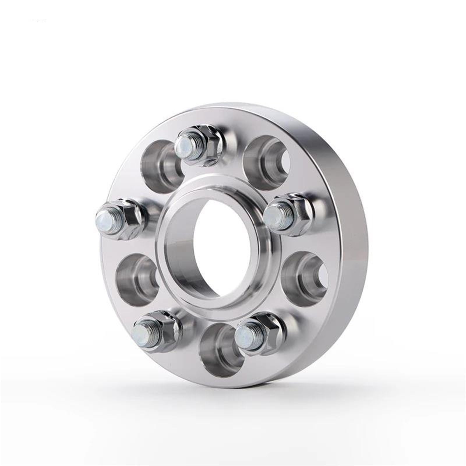 Spurverbreiterung Reifenabstandshalter-Adapter PCD 5x120 CB 72,6 Mm Für E60 E90 Für Mini 1 Stück Auto Spurverbreiterung(Silber,Spacer 15mm) von DZSNBMSHD