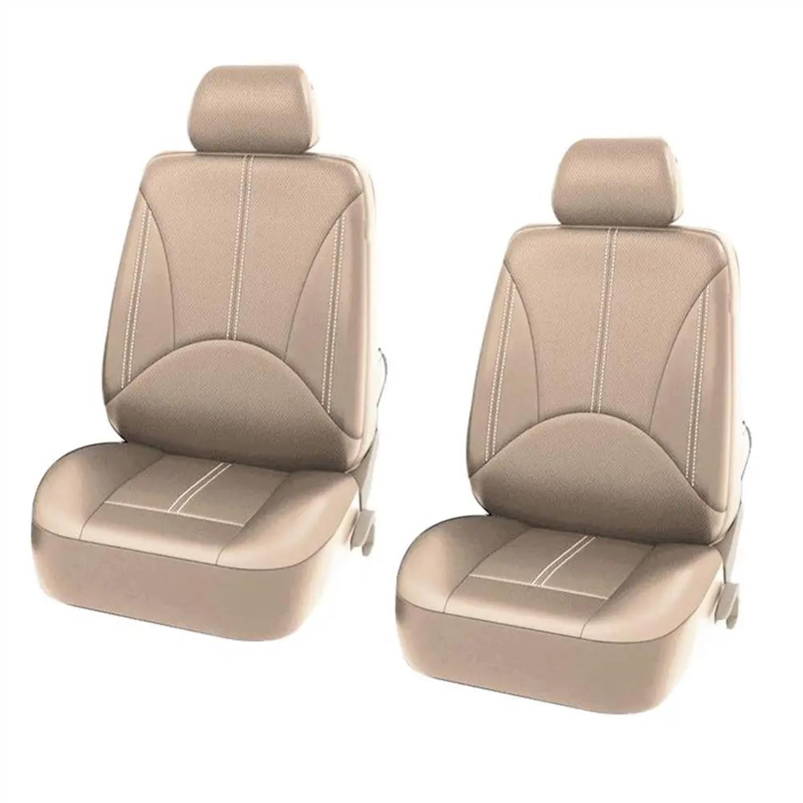 DZSQEGBX Autositzbezüge Autositzbezüge Für Arkana Für Megane 4 Für Kangoo Für Logan 2 Für Duster Für Logan Autoschutz Autositzschutz Auto Sitzschoner(2 seat beige) von DZSQEGBX