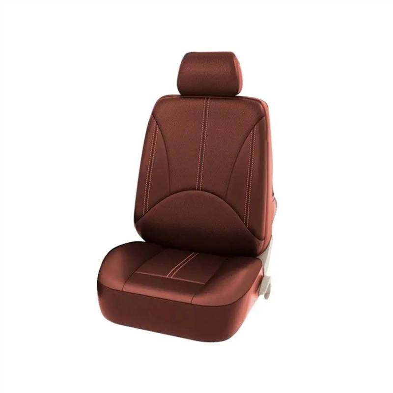 DZSQEGBX Autositzbezüge Autositzbezüge Für Hyundai Für Accent Für Atos Für Creta Ix25 Für Elantra I10 I20 Sitzschoner Auto Sitzschoner(1 seat Brown) von DZSQEGBX