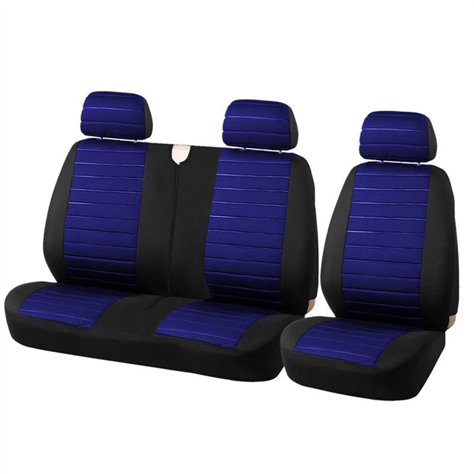 DZSQEGBX Autositzbezüge Autositzbezüge Universal-Schutzhülle Für Ford Für Fiesta Für Mk8 Für Focus Mk3 5 Autositzschutz Auto Sitzschoner(Blue-3PCS) von DZSQEGBX