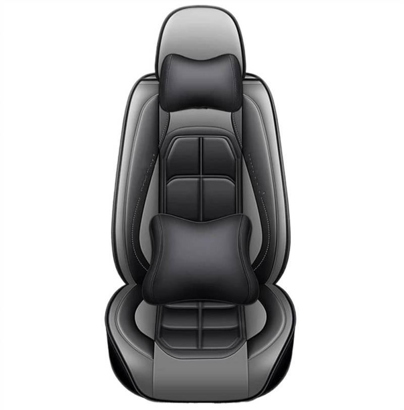 DZSQEGBX Autositzbezüge Autositzbezug Für Citroen Alle Automodelle Für Picasso C3 C4 C5 C6 DS4 DS5 DS6 DS7 Autozubehör Innensitzschutz Auto Sitzschoner(Grey Pillow) von DZSQEGBX