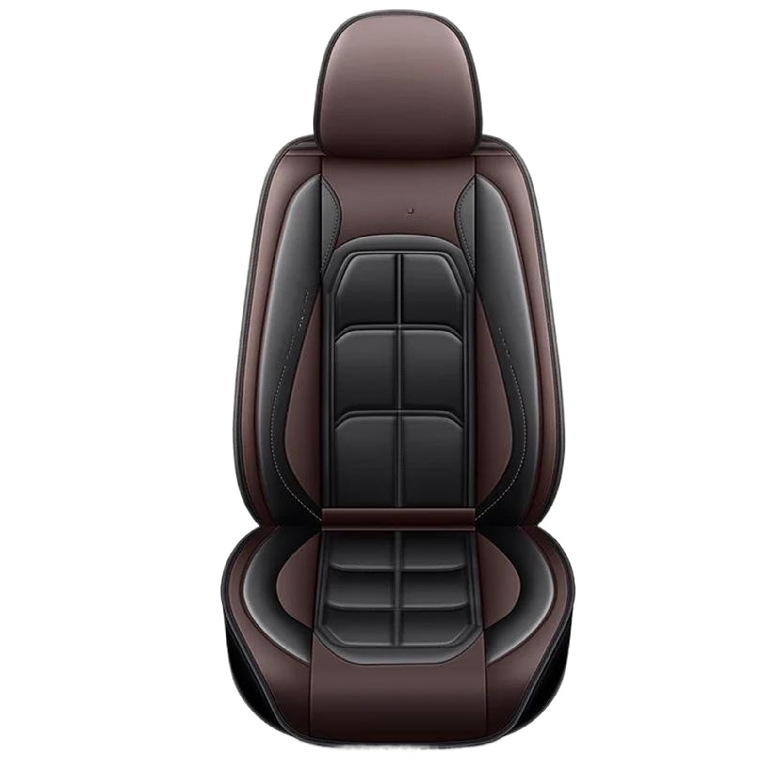 DZSQEGBX Autositzbezüge Für Dodge Für Caliber Für Journey Für Aittitude Für Caravan Auto Styling Auto Zubehör Auto Sitz Abdeckung Leder Auto Sitzschoner(Kaffee) von DZSQEGBX