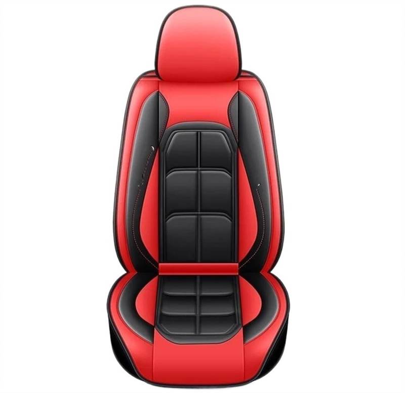 DZSQEGBX Autositzbezüge Für Dodge Für Caliber Für Journey Für Aittitude Für Caravan Auto Styling Auto Zubehör Auto Sitz Abdeckung Leder Auto Sitzschoner(Rot) von DZSQEGBX