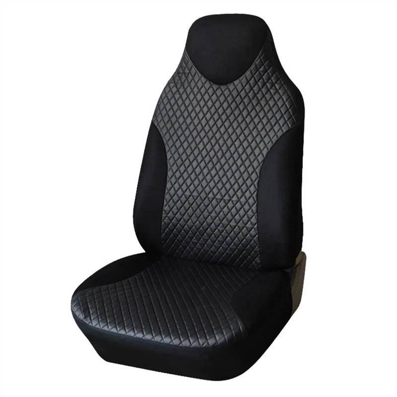 DZSQEGBX Autositzbezüge Für FIAT Für Punto 2PCS Eimer Sitz Abdeckung Atmungsaktive Auto Sitzbezüge Auto Innen Zubehör Auto Sitz Protektoren Auto Sitzschoner(1 Piece) von DZSQEGBX