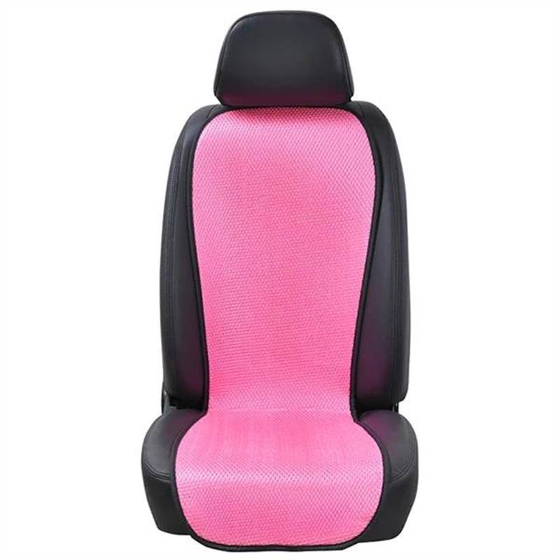 DZSQEGBX Autositzbezüge Für PREVIA Für R3 Sommer-Autositzkissen, 1 Stück, Universelle Autositzbezüge, Sitzschoner Auto Sitzschoner(PINK) von DZSQEGBX