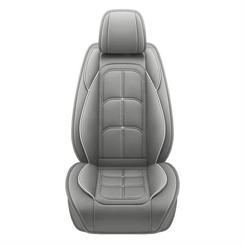 DZSQEGBX Autositzbezüge Universal Auto Sitz Abdeckung Für Toyota Für RAV4 Für Auris Für Avensis Für Crown Für 4Runner Auto Sitz Protektoren Auto Sitzschoner(Grey) von DZSQEGBX