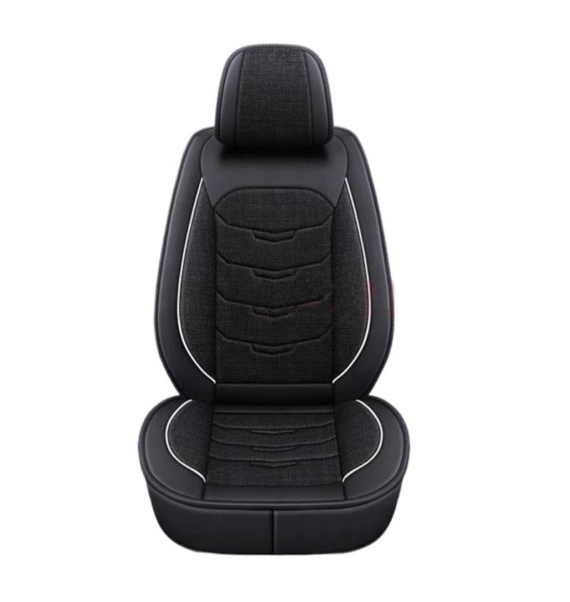 DZSQEGBX Autositzbezüge Universal Auto Sitzbezug Für Shuttle Für Crosstour Für URV Für Inspire Für XRV HRV Für Element Innen Zubehör Sitz Protektoren Auto Sitzschoner(Black 5 Seat) von DZSQEGBX