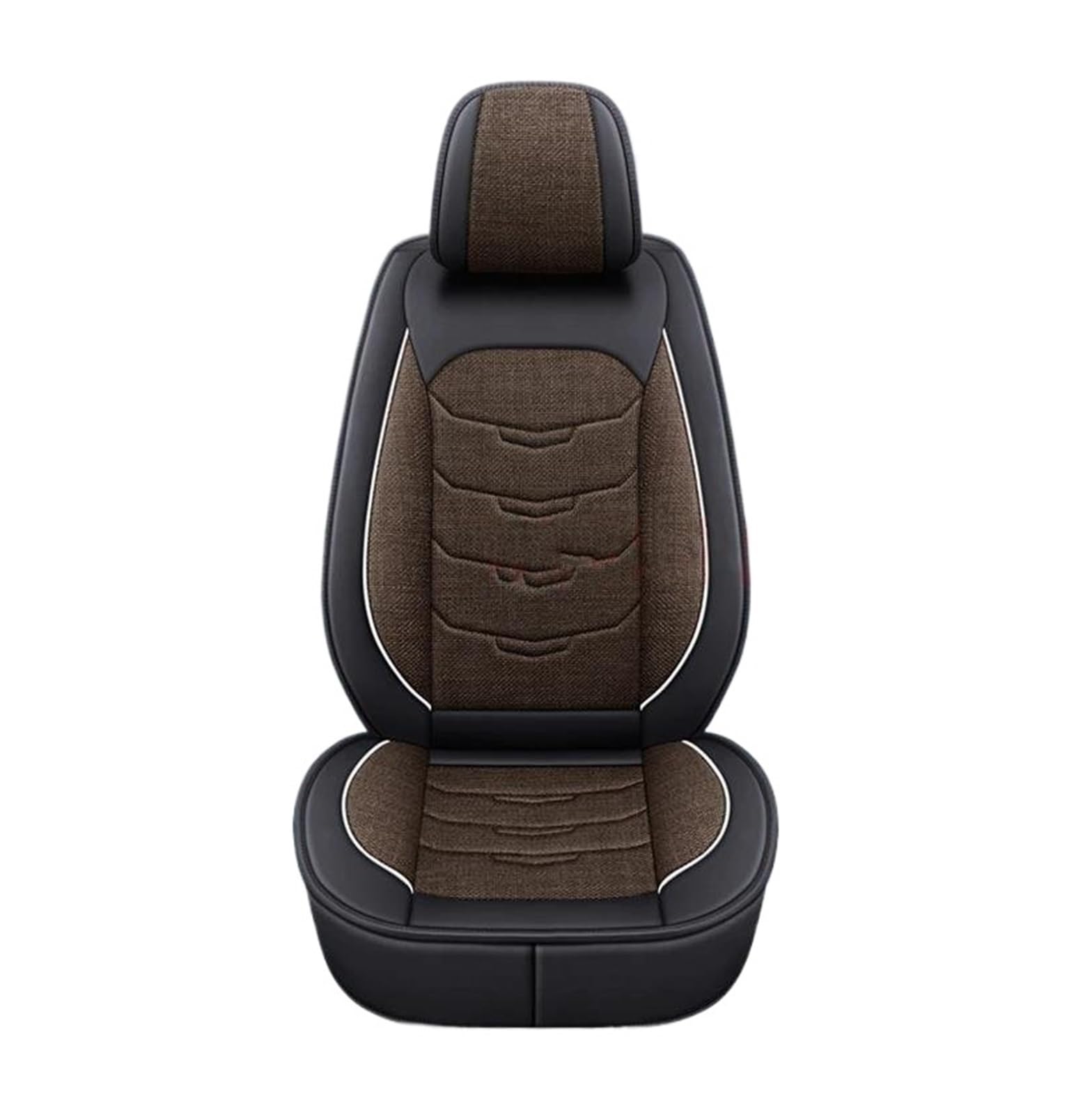 DZSQEGBX Autositzbezüge Universal Auto Sitzbezug Für Shuttle Für Crosstour Für URV Für Inspire Für XRV HRV Für Element Innen Zubehör Sitz Protektoren Auto Sitzschoner(Black Coffee 5 Seat) von DZSQEGBX