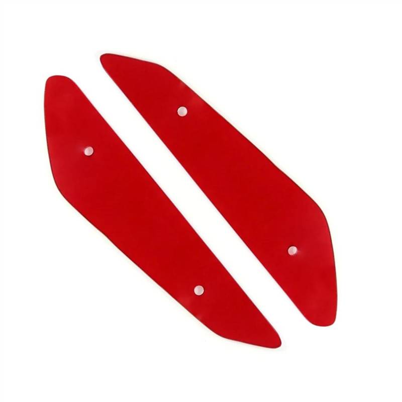 Motorrad Winglet Aerodynamisches Flügel-Set Feste Winglet-Verkleidung Motorrad-Verkleidungsteil Für KAWASAKI Für NINJA400 Für NINJA Für 400 2018–2023 Motorrad Spoiler(Replace Red) von DZSQEGBX