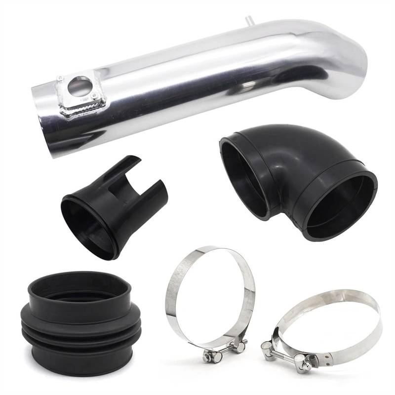 Auto Ansaugschlauch Auto 4 Zoll Kaltlufteinlass-Kit Mit Hitzeschild Für 09–14 Für Chevy Für Avalanche Für Silverado Für Suburban Für Tahoe 4,8 5,3 6,0 Luftfilter von DZSQGHGHJJ