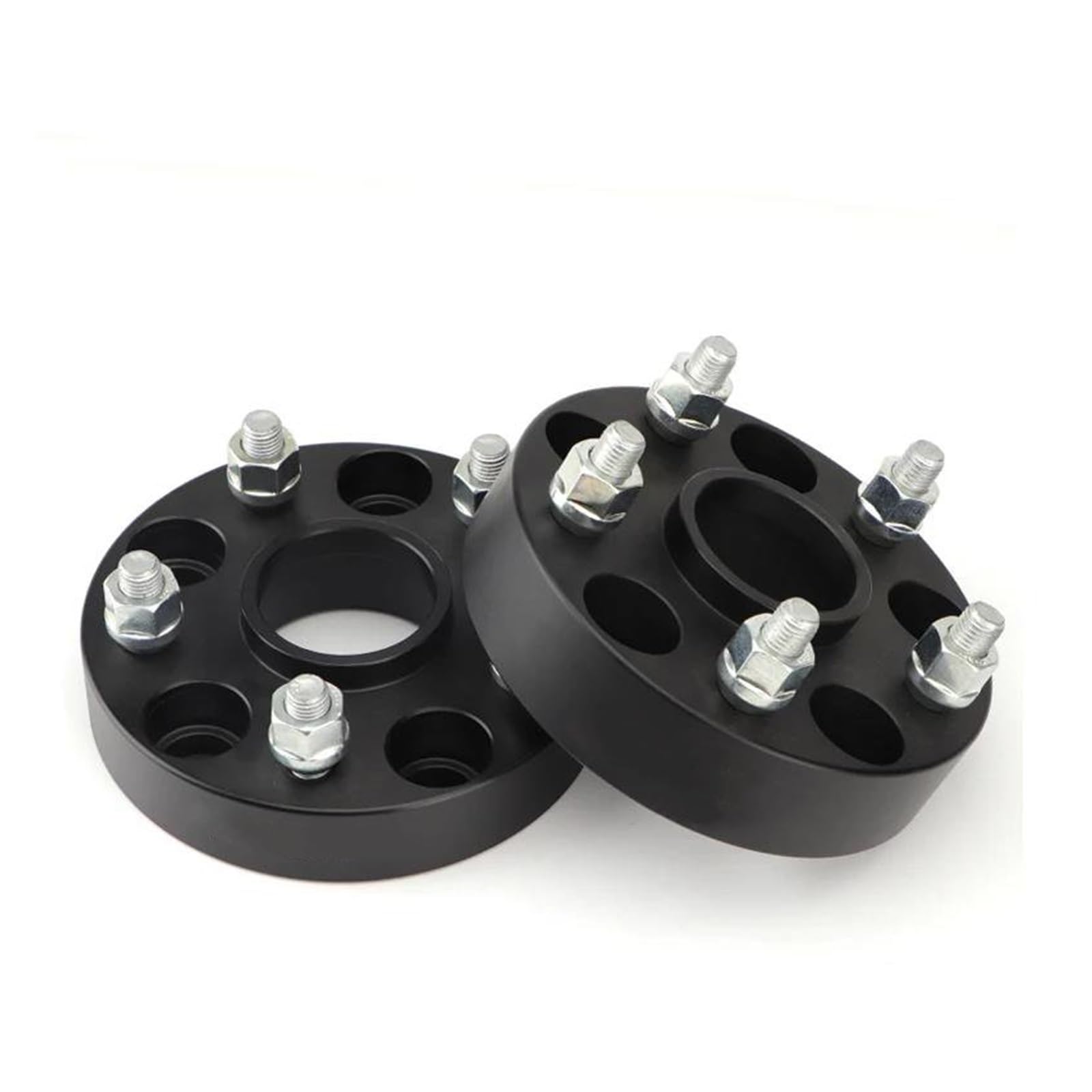 Spurverbreiterung 2 Stück 15/20/25/30/35/40 Aluminium Rad Spacer Adapter PCD 5x 114,3 CB 67,1 Anzug Auto Für JEEP Für PATRIOT Für Compass Spurverbreiterungen(35mm Black) von DZSQGHGHJJ