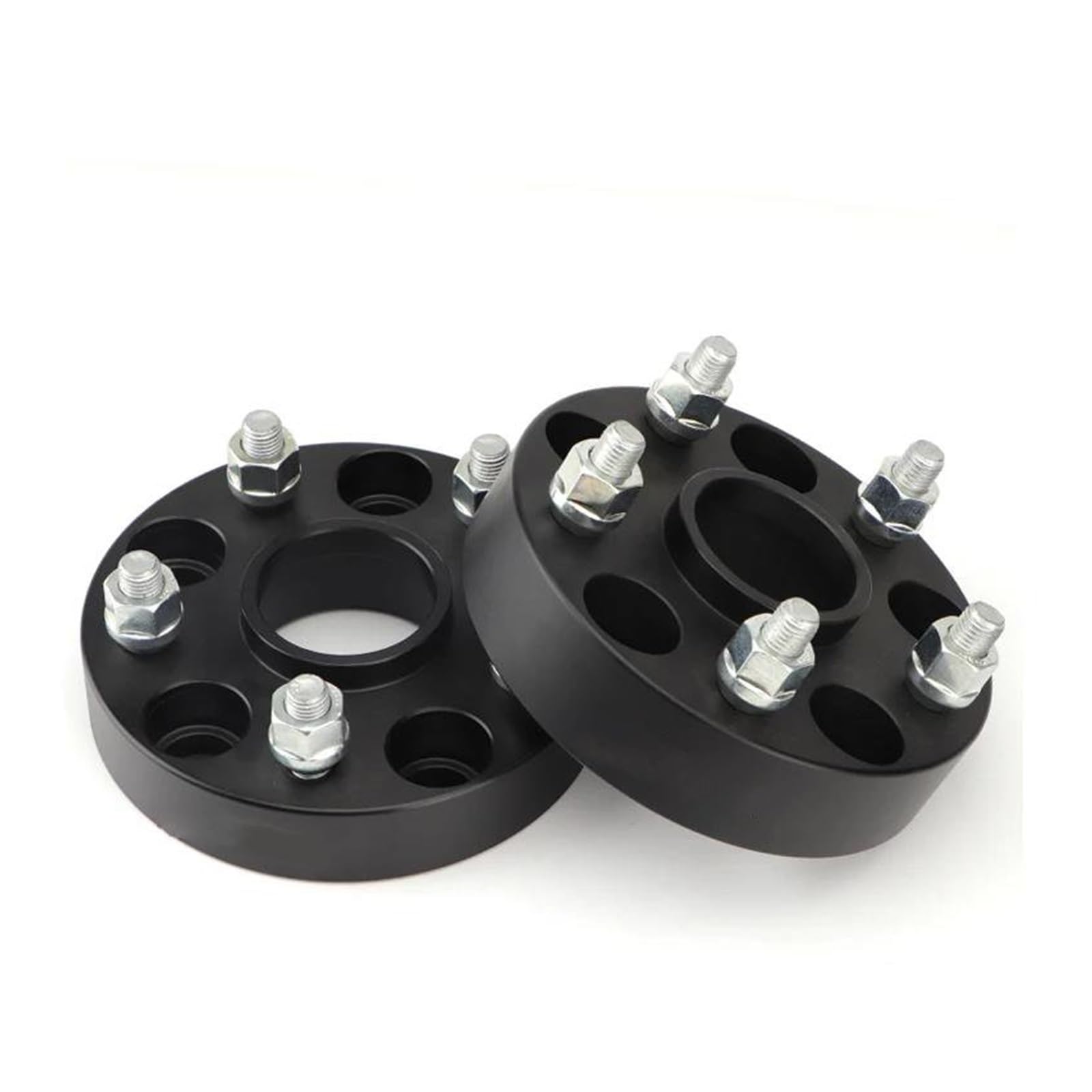 Spurverbreiterung 2 Stück 15/20/25/30/mm PCD 5x100 CB 54,1mm Spurverbreiterung Adapter 5 Lug Spurverbreiterung Anzug Für TOYOTA Für Crown GT2000 Für Prius Spurverbreiterungen(15MM Black) von DZSQGHGHJJ