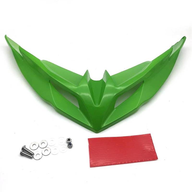 Verkleidungs Aerodynamische Winglets Front Winglet Aerodynamische Spoiler Fin Für Kawasaki Für Versys Für 650 Für KLE 650 2015-2020(GRÜN) von DZSQGHGHJJ