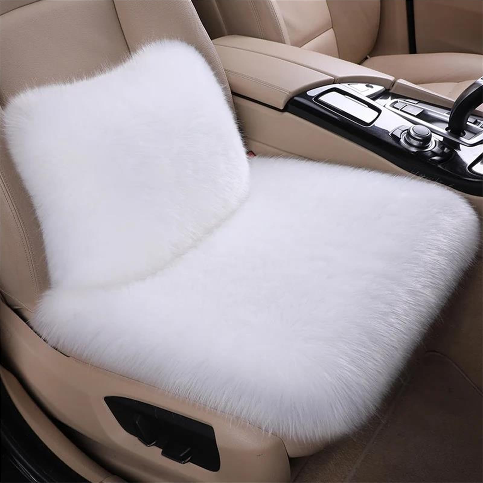 DZSQHDSAF Sitzbezüge Auto Auto Autositzbezüge Set Kissenschutz für Mercedes für Benz W203 W204 W212 W205 W211 Innenzubehör Sitzschoner Auto(White Front 2pcs) von DZSQHDSAF