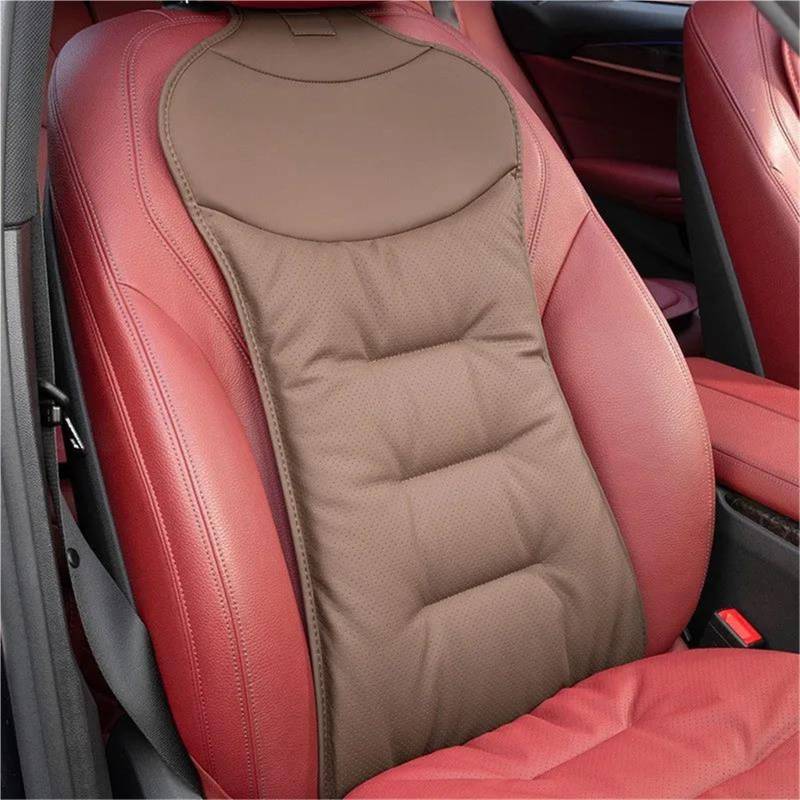 DZSQHDSAF Sitzbezüge Auto Auto Sitz Abdeckung Leder Sitz Schützen Pad Für Hyundai Für Santa Für Fe Für Sonata Für Tucson I30 IX25 IX35 für Mistra Sitzschoner Auto(BN Back Cushion) von DZSQHDSAF