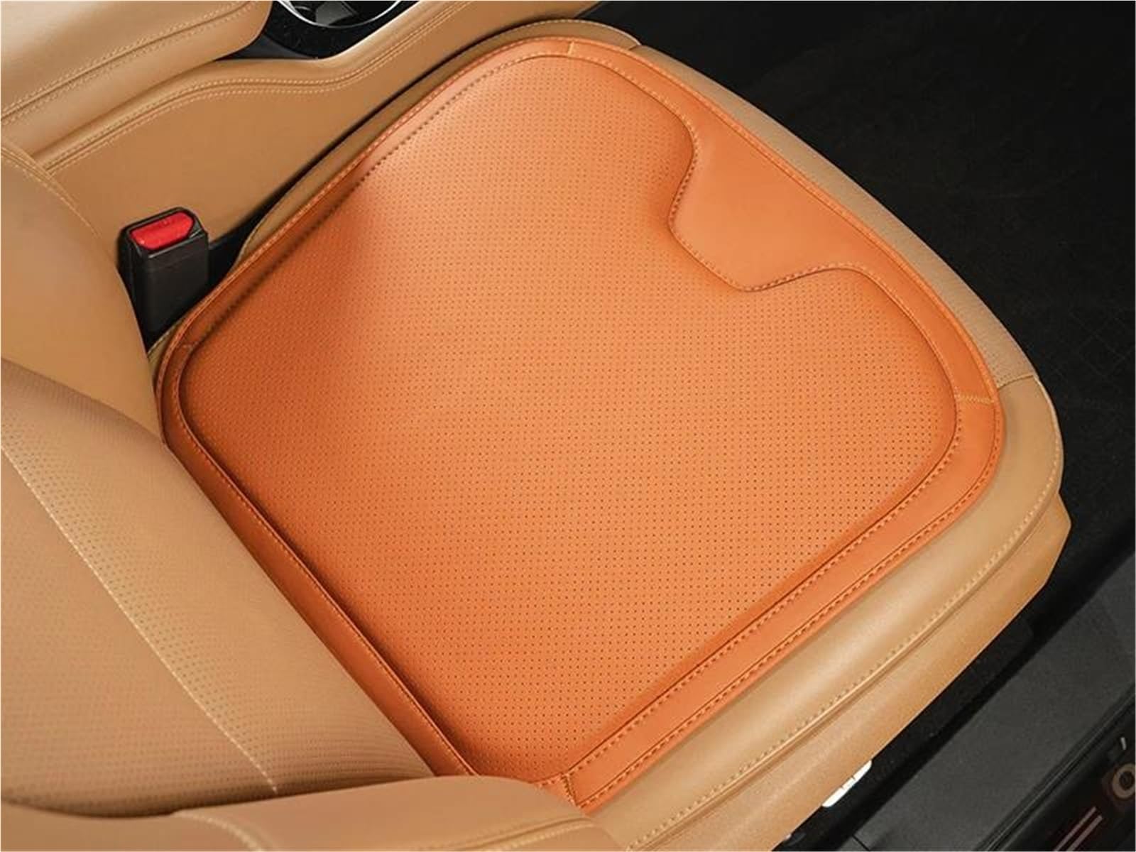 DZSQHDSAF Sitzbezüge Auto Auto Sitzkissen Sitz Schutz Pad Für Land Für Rover Für Range Für Rover Für Sport Für Evoque Für Freelander für Velar Sitzschoner Auto(Orange) von DZSQHDSAF