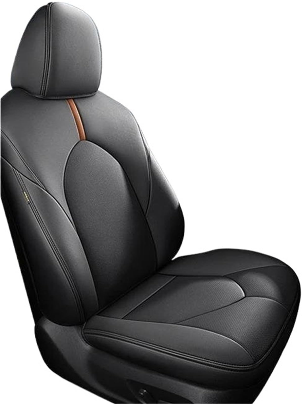 DZSQHDSAF Sitzbezüge Auto Auto Spezielle Sitzbezüge 5 sitze Für Toyota Für Camry 2012 2013 2014 2015 2016 2017 Leder Kissen Auto Sitz Schutz Abdeckung Sitzschoner Auto(Schwarz) von DZSQHDSAF