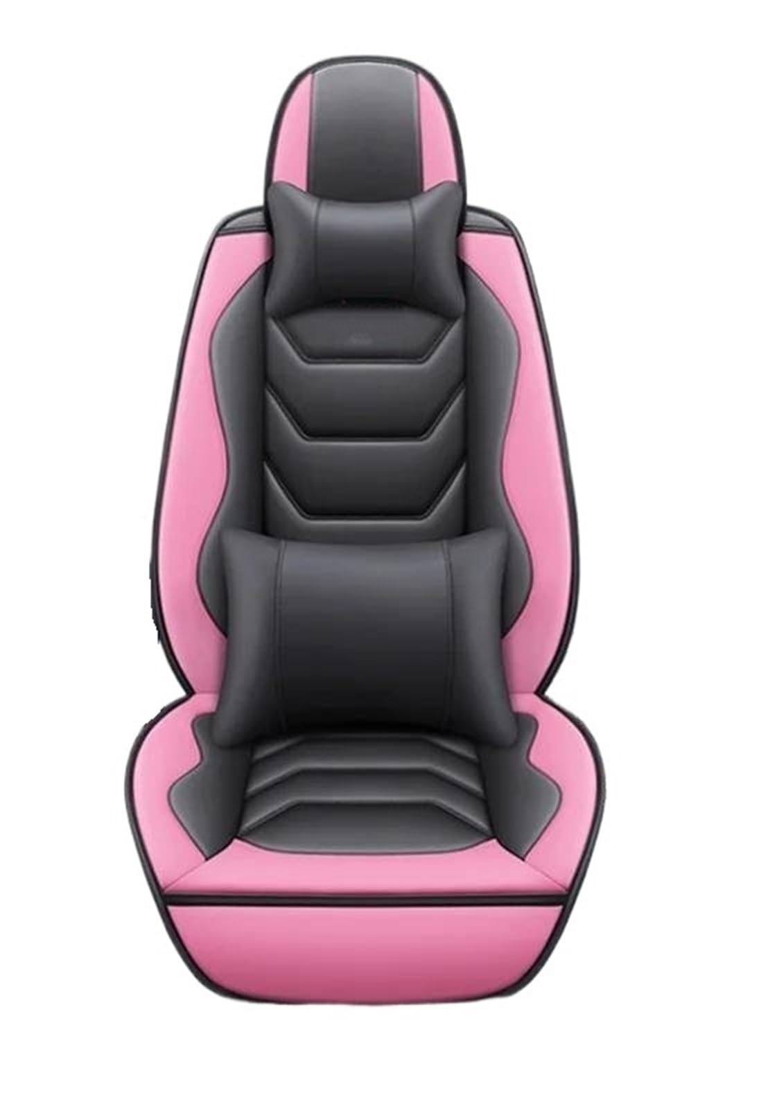 DZSQHDSAF Sitzbezüge Auto Autositzbezüge für Skoda für Superb 2 3 für Yeti Komplettset Autozubehör Sitzschoner Auto(Pink+Pillow) von DZSQHDSAF