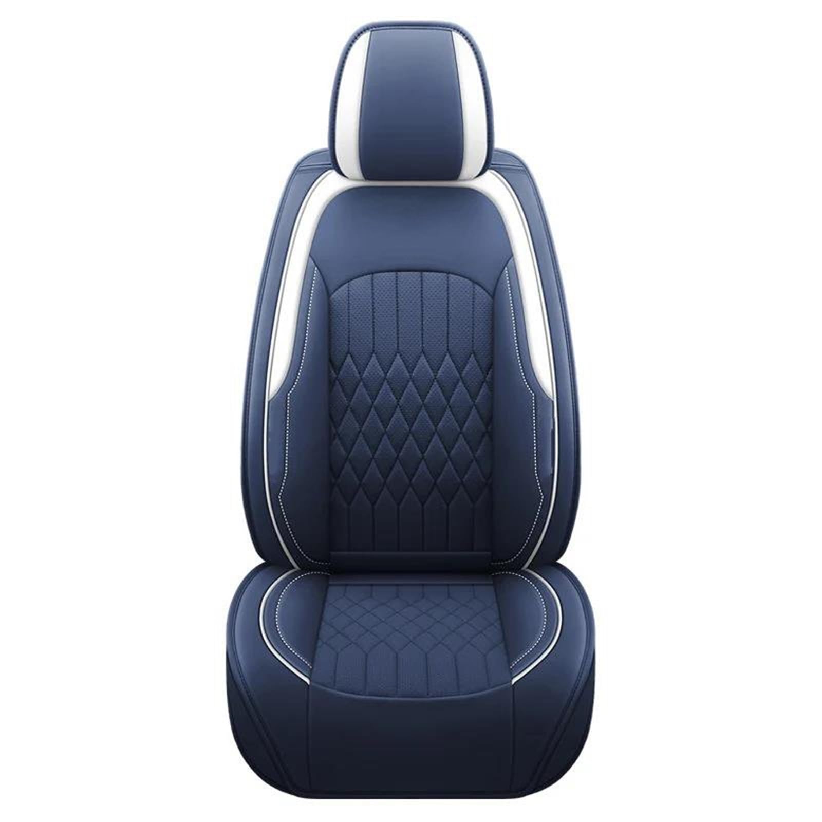 DZSQHDSAF Sitzbezüge Auto Luxus-Autositzbezüge aus PU-Leder für Kia für Sorento Interiors Sitzbezug Sitzschoner Auto(Blau 5pcs) von DZSQHDSAF