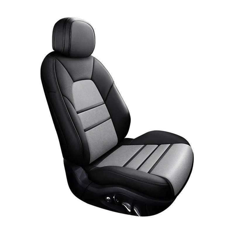 DZSQHDSAF Sitzbezüge Auto Passen Sie Autositzbezüge für Mercedes für Benz W205 W211 W204 W201 Cla W164 für Vito Ml W212 W210 W245 W169 Zubehör an Sitzschoner Auto(Dunkelgrau) von DZSQHDSAF