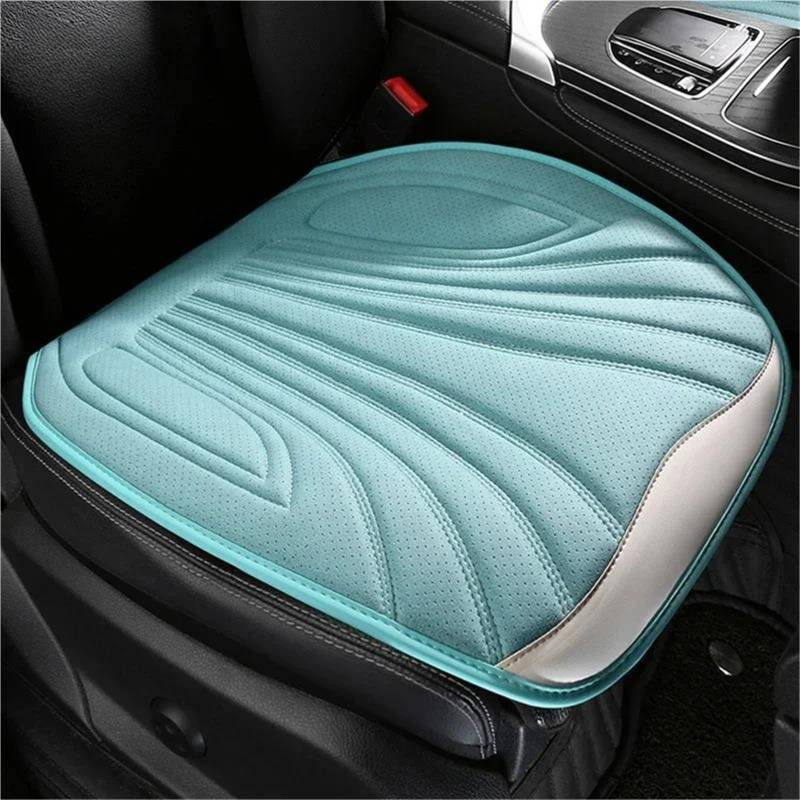 DZSQHDSAF Sitzbezüge Auto Universal Auto Sitzbezug Vier Jahreszeiten Auto Atmungsaktive Sattel Pad Sitzbezüge für Auto Coole Sitze Abdeckung Schutz Zubehör Sitzschoner Auto(Blue Front seat) von DZSQHDSAF