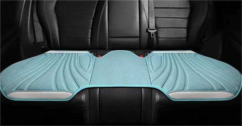 DZSQHDSAF Sitzbezüge Auto Universal Auto Sitzbezug Vier Jahreszeiten Auto Atmungsaktive Sattel Pad Sitzbezüge für Auto Coole Sitze Abdeckung Schutz Zubehör Sitzschoner Auto(Blue Rear seat) von DZSQHDSAF