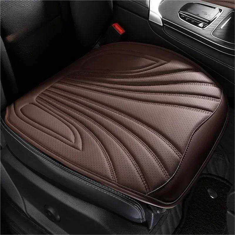 DZSQHDSAF Sitzbezüge Auto Universal Auto Sitzbezug Vier Jahreszeiten Auto Atmungsaktive Sattel Pad Sitzbezüge für Auto Coole Sitze Abdeckung Schutz Zubehör Sitzschoner Auto(Brown Front seat) von DZSQHDSAF