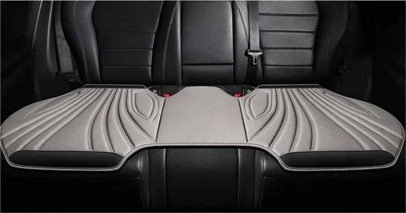 DZSQHDSAF Sitzbezüge Auto Universal Auto Sitzbezug Vier Jahreszeiten Auto Atmungsaktive Sattel Pad Sitzbezüge für Auto Coole Sitze Abdeckung Schutz Zubehör Sitzschoner Auto(Grey Rear seat) von DZSQHDSAF