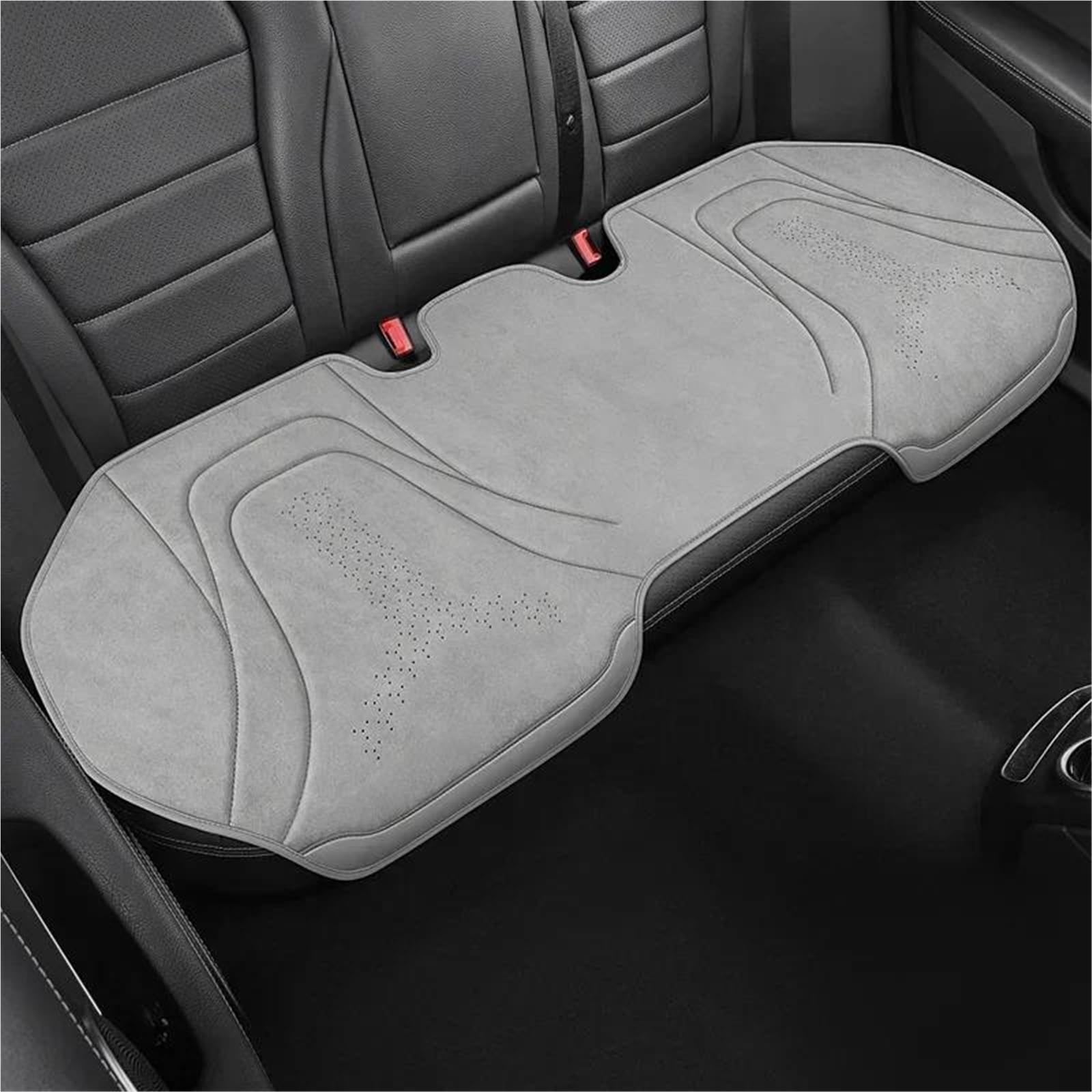 DZSQHDSAF Sitzbezüge Auto Universeller Autositzbezug für Vier Jahreszeiten, atmungsaktive Flachs-Sitzbezüge für Autositze, für Schutz von Autos, Zubehör Sitzschoner Auto(Grey2 Rear seat) von DZSQHDSAF