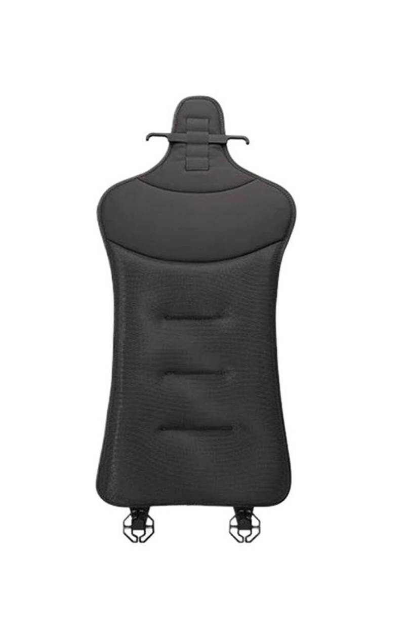 DZSQMLJG Sitzbezüge Auto Atmungsaktives Autositzkissen, Eisseide, rutschfest Für Jeep Für Renegade Für Patriot Für Compass Für Wrangler Für Grand Autositzschoner(Black-backrest) von DZSQMLJG