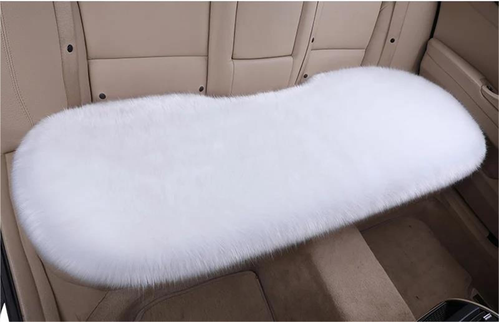 DZSQMLJG Sitzbezüge Auto Auto Autositzbezüge Set Kissenschutz für Mercedes für Benz W203 W204 W212 W205 W211 Innenzubehör Autositzschoner(White Back seat) von DZSQMLJG