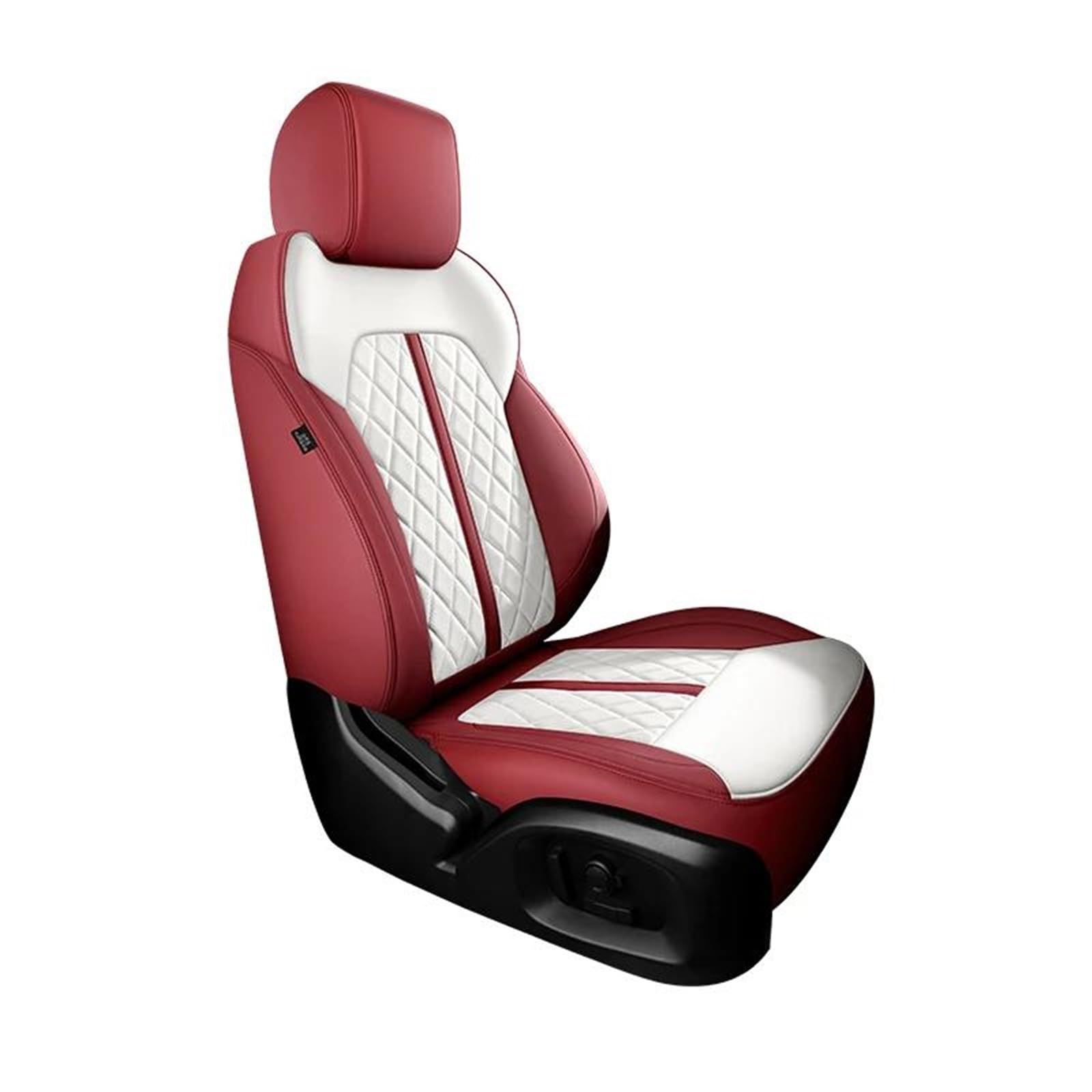 DZSQMLJG Sitzbezüge Auto Auto Sitz Abdeckung Für F40 2017 2018 2019 2020 2021 Zubehör Innen Full Set Autos Custom Leder Autositzschoner(Rot) von DZSQMLJG