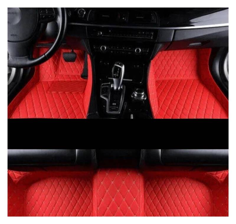 Fußmatten Für Kadjar 2015 2016 2017 2018 2019 Auto-Fußmatten Teppiche Interieur Leder Styling Dekoration Teile Autozubehör fussmatten Auto(3ps RCD,RHD) von DZSQMLJG