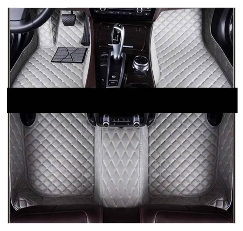 Fußmatten Für Q5 2006-2023 Custom Car Fußmatten Auto Teppiche Fuß Coche Zubehör fussmatten Auto(Grey) von DZSQMLJG