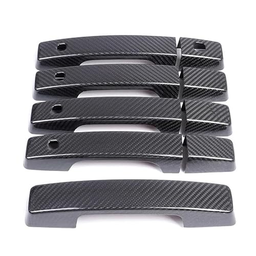 Auto-Außentürgriff Außentür Griff Abdeckung Schutz Schmücken Trim Shell 5PCS 9PCS Zubehör Für Land Für Rover Für Defender 90 110 2020 2021 Außentürgriff(Stil a) von DZSQOMHGD