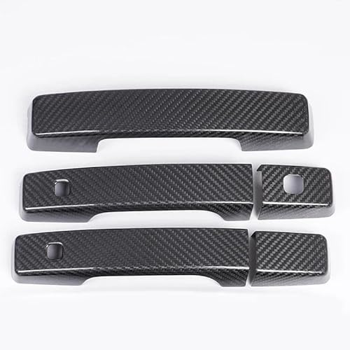 Auto-Außentürgriff Außentür Griff Abdeckung Schutz Schmücken Trim Shell 5PCS 9PCS Zubehör Für Land Für Rover Für Defender 90 110 2020 2021 Außentürgriff(Style B) von DZSQOMHGD