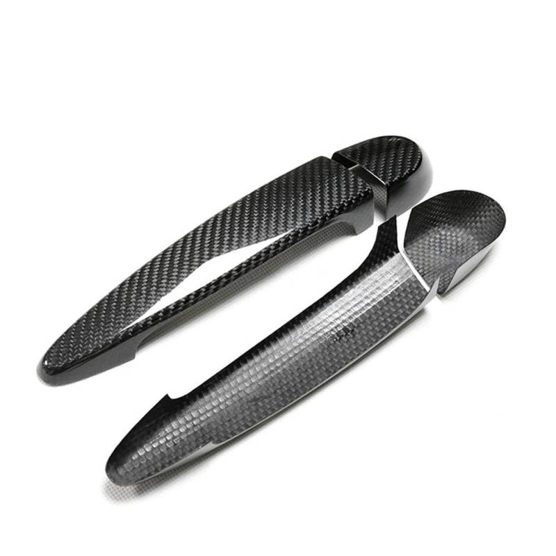 Auto-Außentürgriff Für 3 Serie E90 E92 E93 F30 F35 2005-2015 Auto Zubehör Carbon Faser Türgriff Abdeckung Rahmen Aufkleber Trim Mit Licht Loch Außentürgriff(2 DR) von DZSQOMHGD