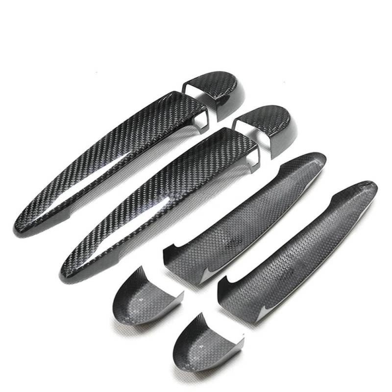 Auto-Außentürgriff Für 4 Serie F32 F33 F36 2014-2019 Auto Zubehör Real Carbon Fiber Türgriff Abdeckung Rahmen Außen Trim Außentürgriff(4 DR-2 SENSORS) von DZSQOMHGD