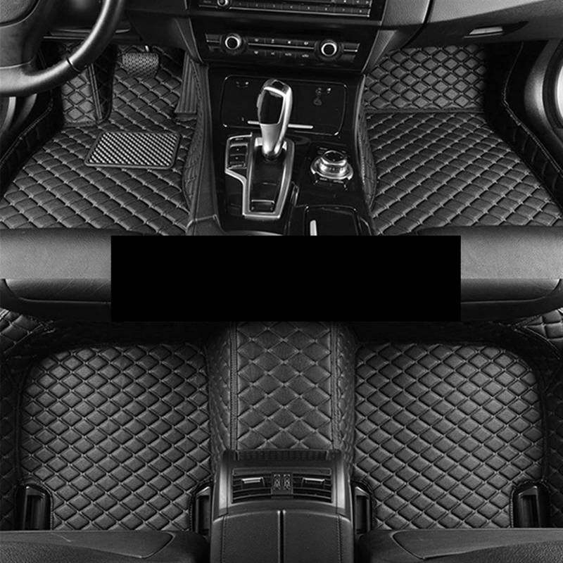 Fußraummatten Auto Fußmatten Auto Innenausstattung Zubehör Pads Fußpedal Teppiche Für Suzuki Für Vitara Für Escudo LY 2021-2015 Auto-Schondecke(LHD 3pcs blk Black) von DZSQOMHGD