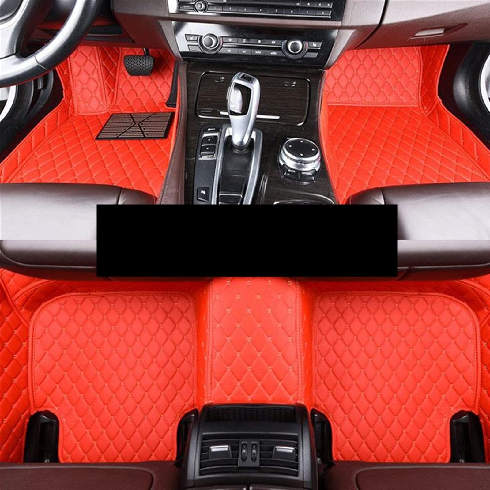 Fußraummatten Auto Fußmatten Auto Innenausstattung Zubehör Pads Fußpedal Teppiche Für Suzuki Für Vitara Für Escudo LY 2021-2015 Auto-Schondecke(LHD 3pcs red) von DZSQOMHGD