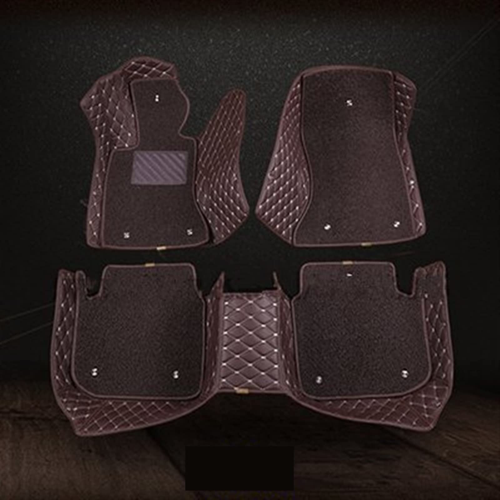 Fußraummatten Custom Car Floor Mat Innendetails Im Double-Layer-Stil Für Toyota Für Corolla 2019 2020 2021 2022 2023 Auto-Schondecke(4) von DZSQOMHGD