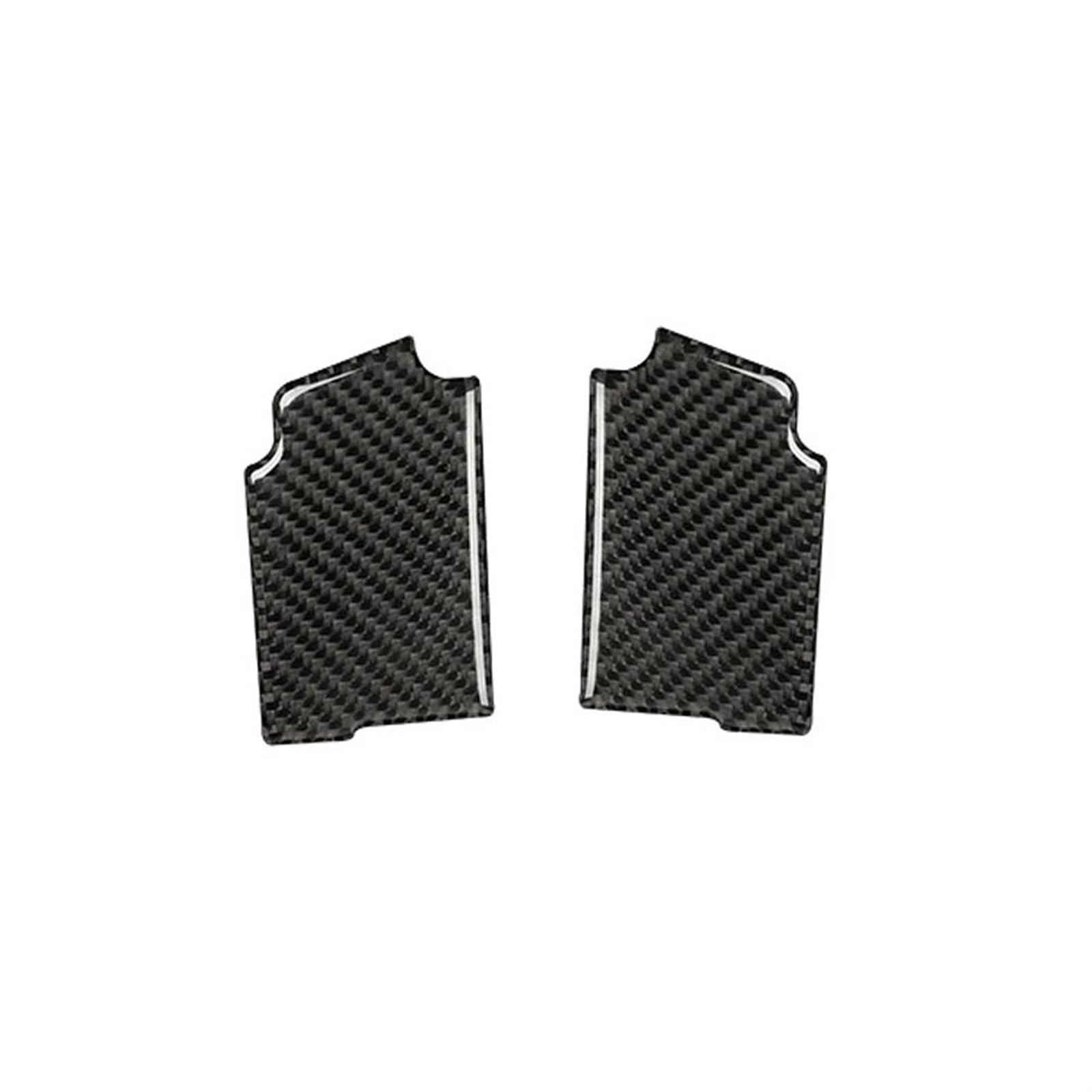 Griffverkleidung 2/4PCS Auto Tür Inner Griff Tür Schüssel Abdeckung Rahmen Aufkleber für Ford für Mustang 2015-2022 zubehör Innen Trim Türgriff(2Pcs Bowl) von DZSQOMHGD