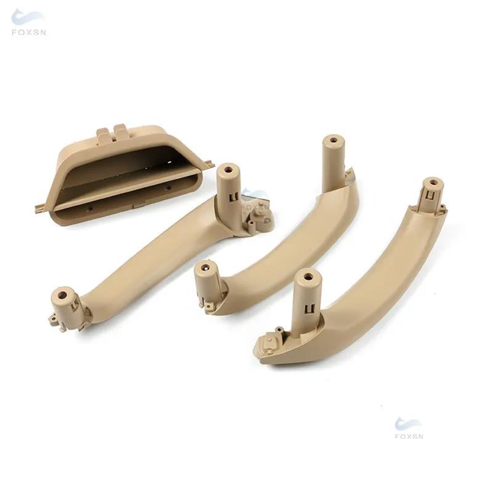 Griffverkleidung 4 Teile/Satz Auto Innen Tür Griff Panel Pull Trim Ersatz Abdeckung für X3 F25 X4 F26 2011 2012 2013 2014 2015 2016 2017 Türgriff(4pcs beige) von DZSQOMHGD