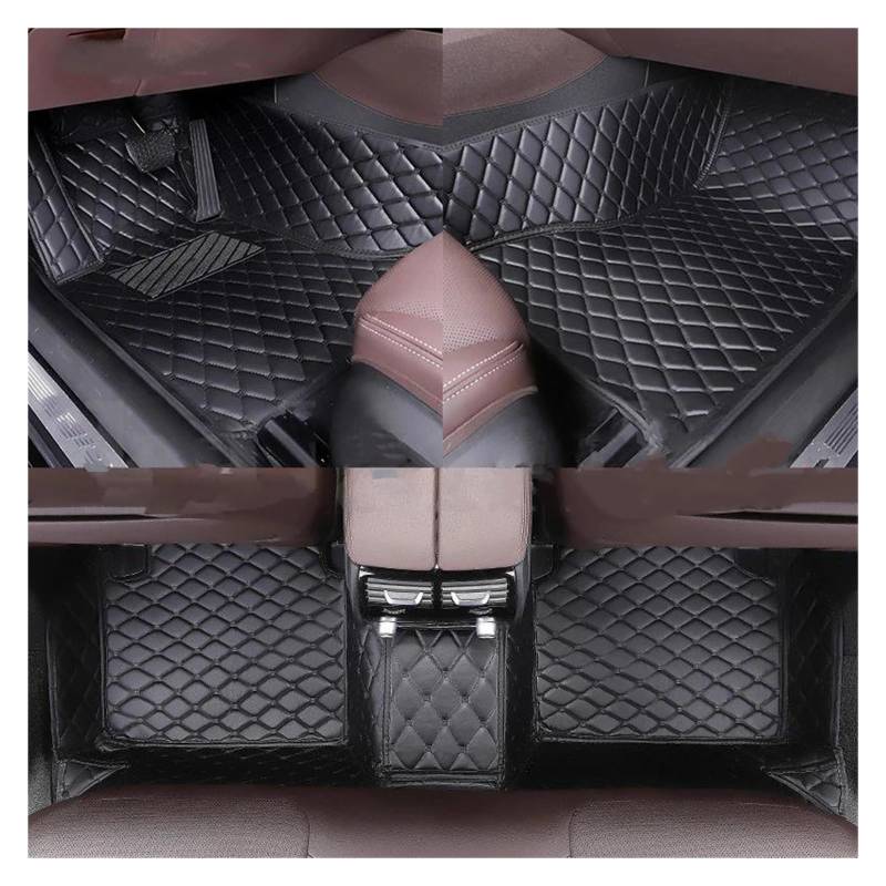 Fußmatten Auto-Bodenmatten Alle Modelle Der Für Lexus LS-Serie Für LS430 Für LS460 Für LS460L Für LS600H Für LS350 Autoteppich-Zubehör Autoteppich(Alles schwarz) von DZSQOSJB