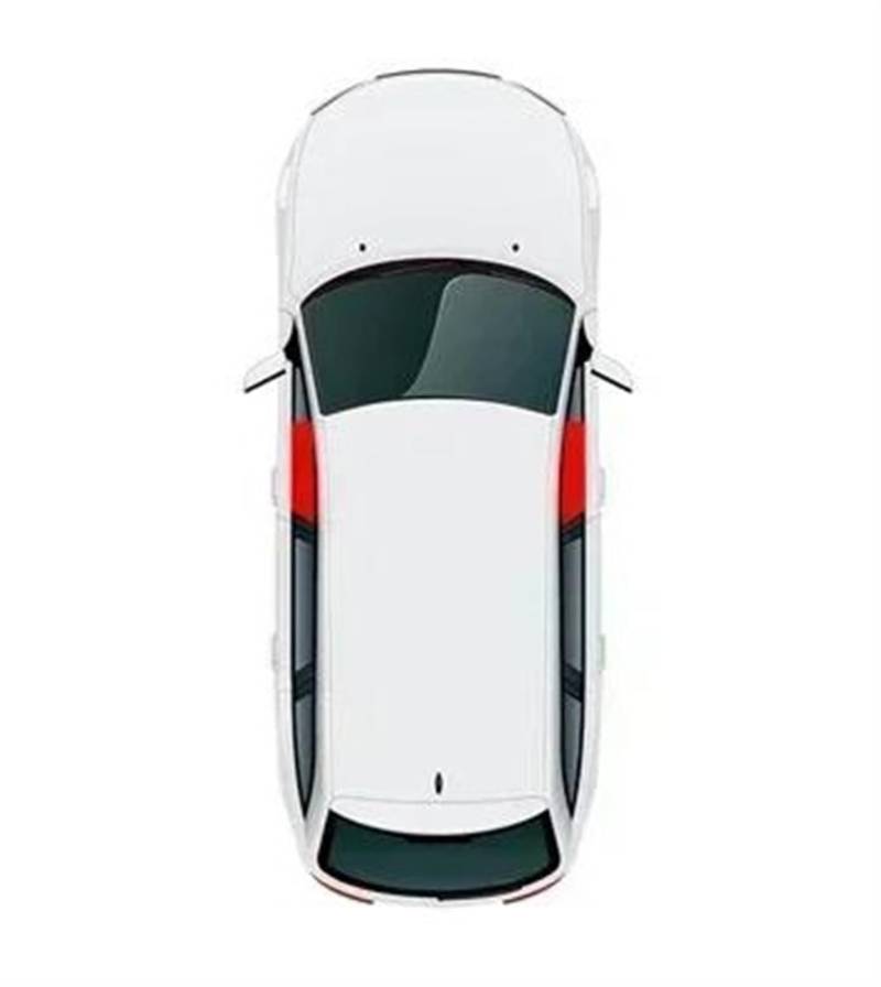 Sonnenschutz Autofenster Sonnenschutz Für VW Für Tiguan 2. 2015-2022 5-Sitze Vorhang Mesh Frontscheibenrahmen Vorhang Sonnenschutz Auto(2PCS FRONT) von DZSQOSJB