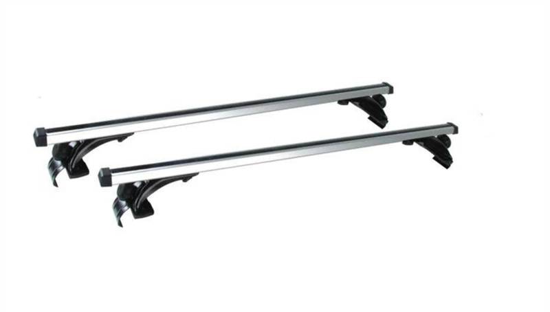 Dachgepäckträger 2 Stücke Universal 130 cm Auto Dach Rock Quer Bars Für Gepäckträger Fahrrad Rack Fracht Korb Dach Gepäck Box Auto Dachteile(125CM) von DZSQPMFG