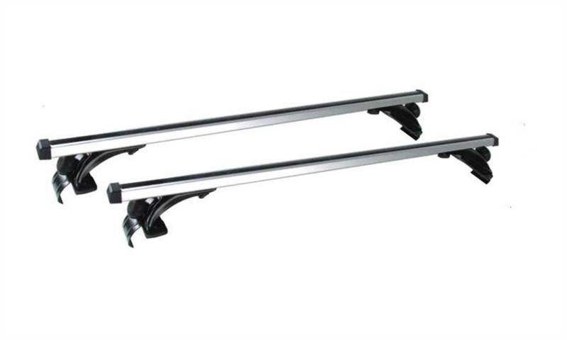 Dachgepäckträger 2 Stücke Universal 130 cm Auto Dach Rock Quer Bars Für Gepäckträger Fahrrad Rack Fracht Korb Dach Gepäck Box Auto Dachteile(130CM) von DZSQPMFG