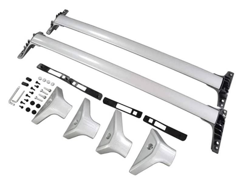 Dachgepäckträger 2Pcs Für Toyota Für RAV4 Für RAV 4 2019-2022 Dachreling Rack Kreuz Bars Querstangen Dachteile von DZSQPMFG